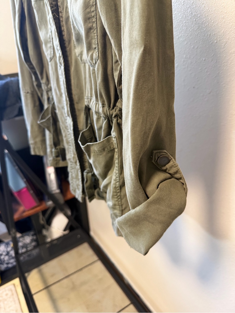Social Standard by Sanctuary Olive Utility Jacket - Picture 8 of 8
